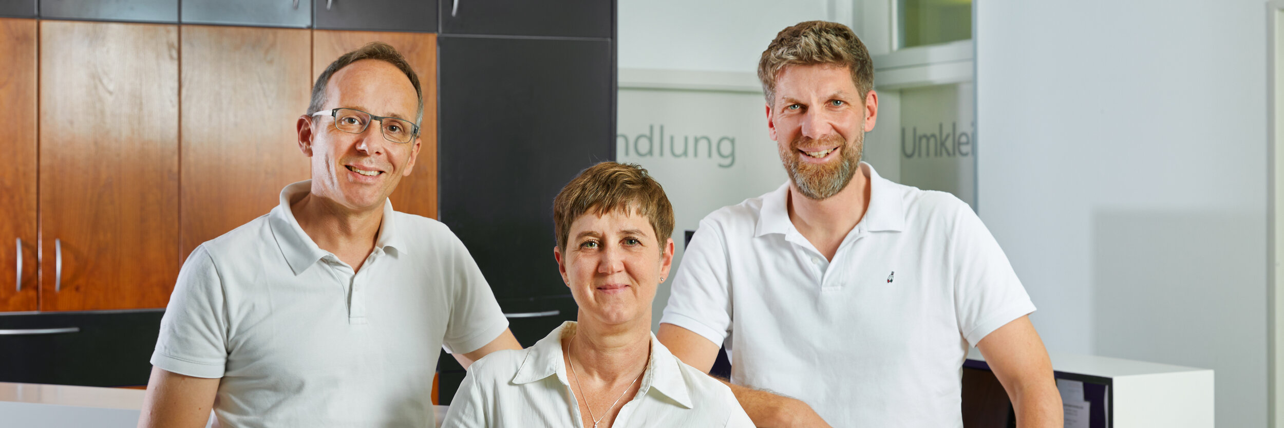 Dr. Thomas Dill (links), Daniela Holfeld (Mitte), Dr. Martin Löhr (rechts)